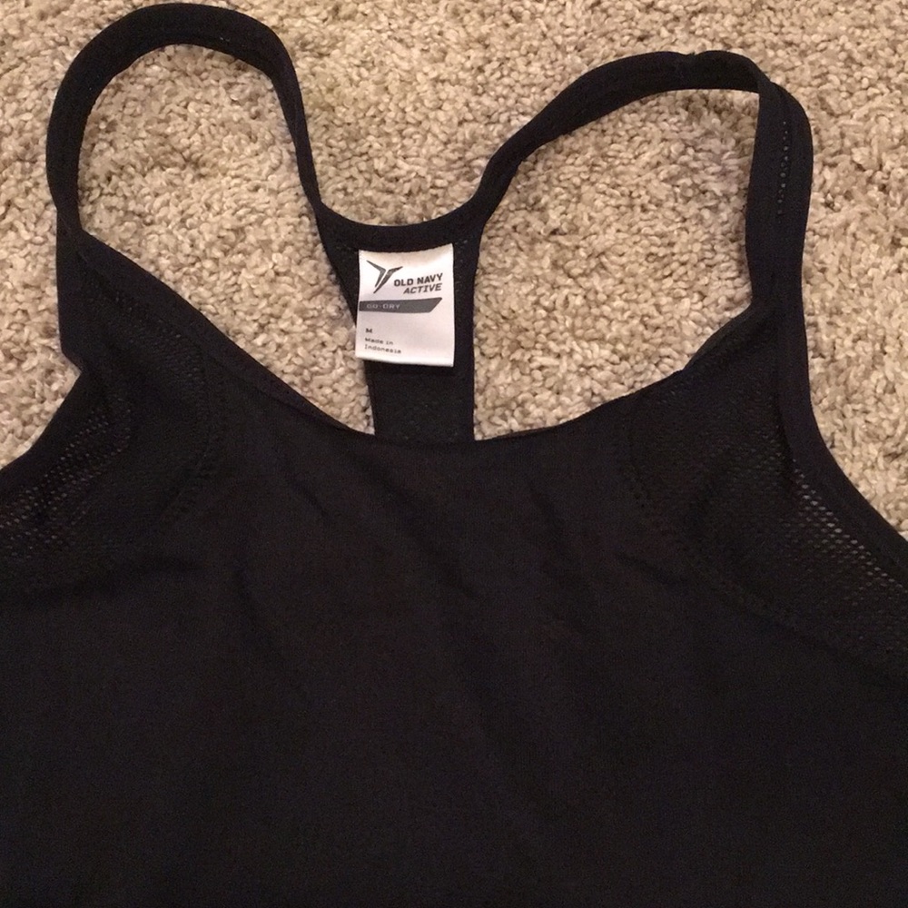 Old Navy Mesh Racerback Support Tank - Picture 2 of 6